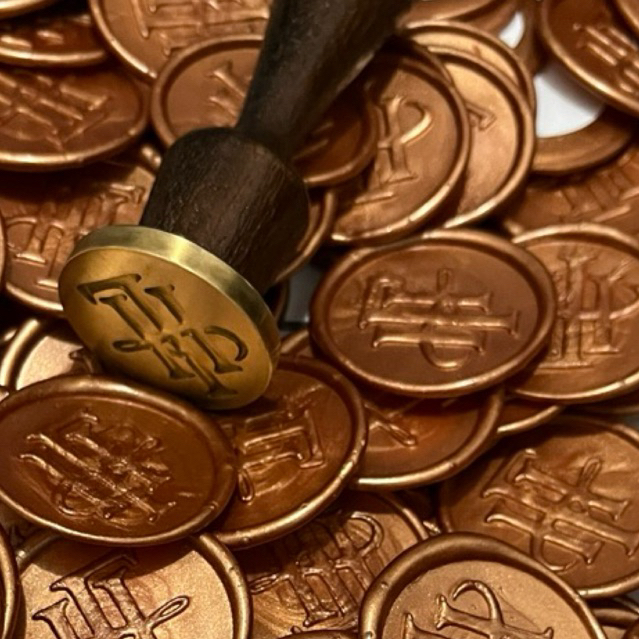 

Custom HEAD STAMP + GAGANG Wax Seal Stamp Logo Segel Surat Stempel Lilin Head Kepala