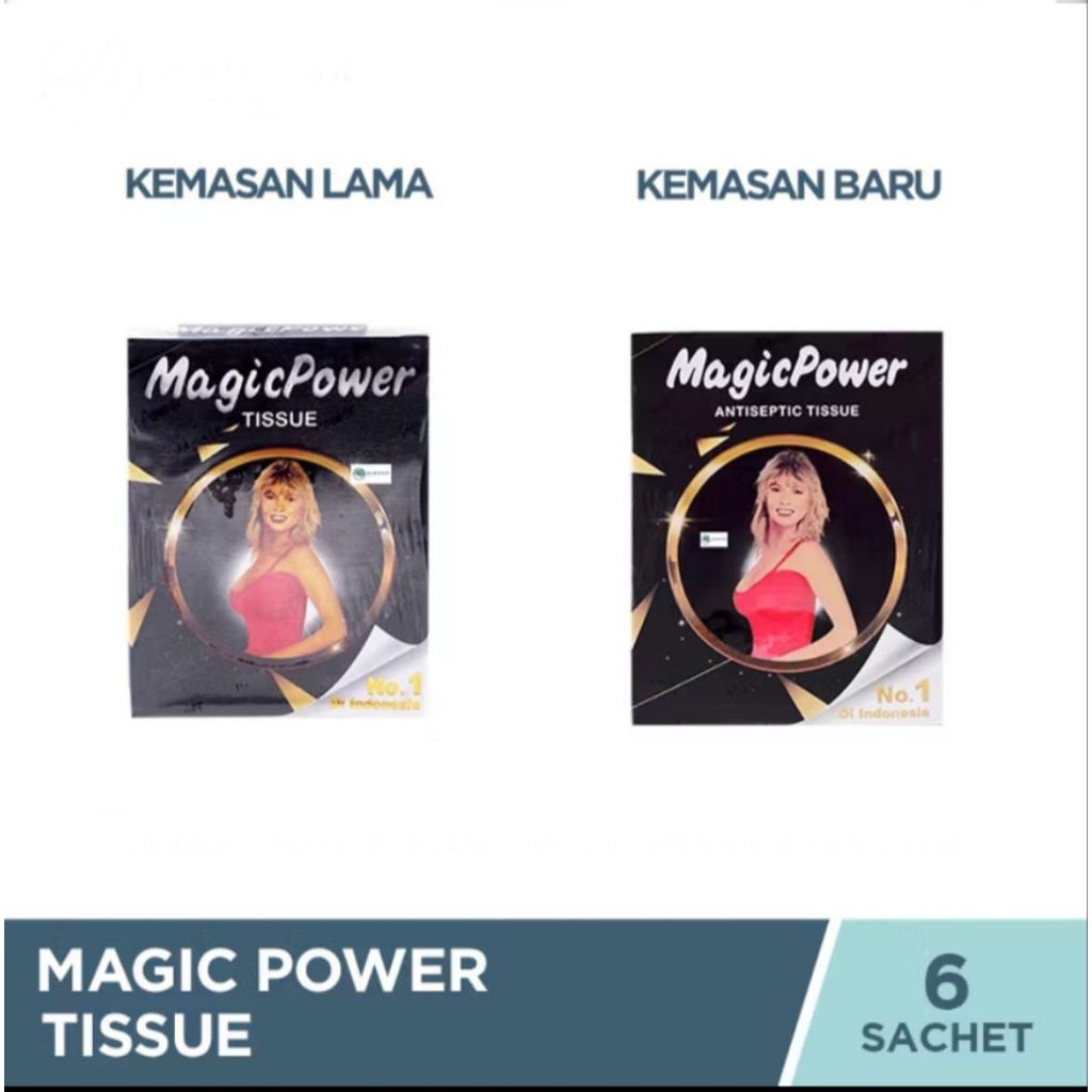 Basic Life [ Bundling ] Tisu Magic Power + Spray Magic Power