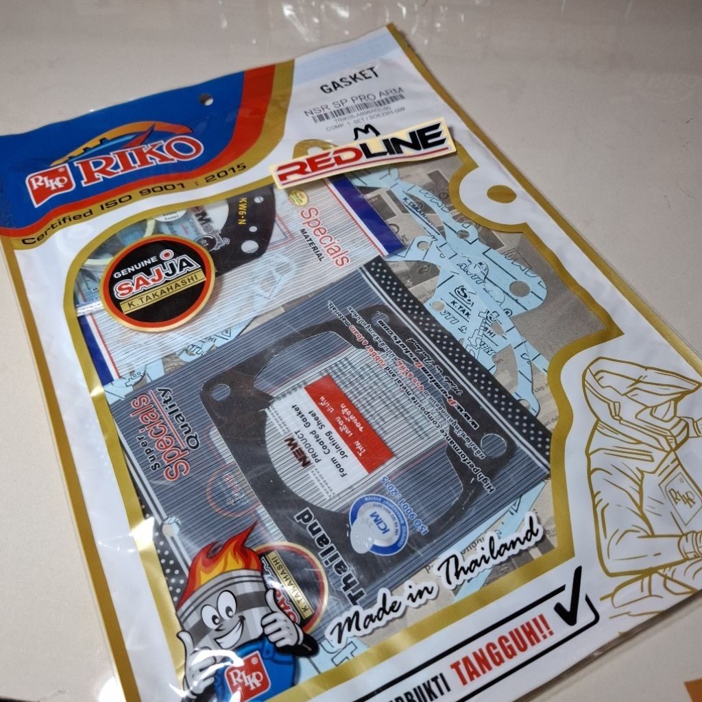 REDLINE- NSR 150 PRO ARM GASKET PAKING FULSET HONDA NSR 150 SP 150 PRO ARM RIKOPART REDLINE SPAREPAR