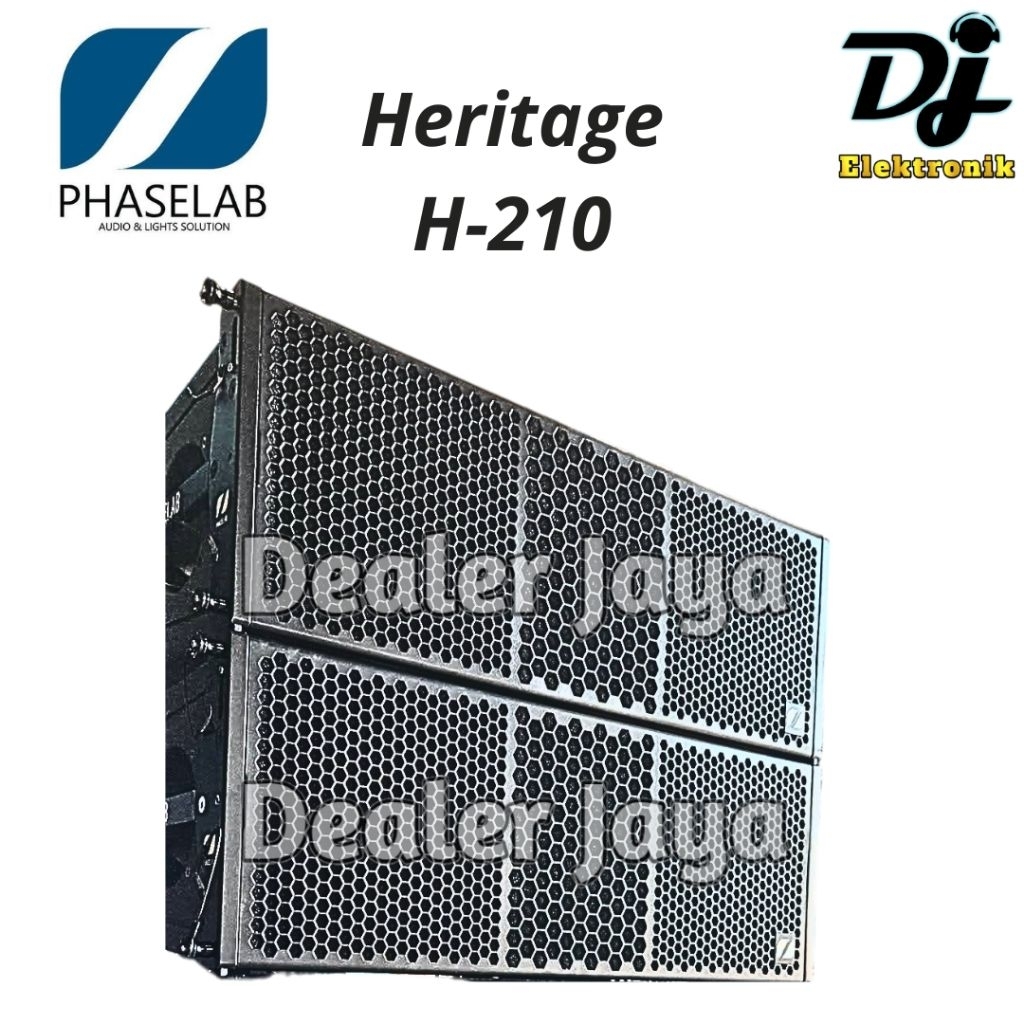 Speaker Line Array Phaselab HERITAGE H-210 / H210 - 10 inch (Aktif) Phase Lab