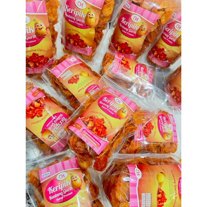

Kemasan 250 GRAM Keripik Kentang Gurih By : CH-MONTELO