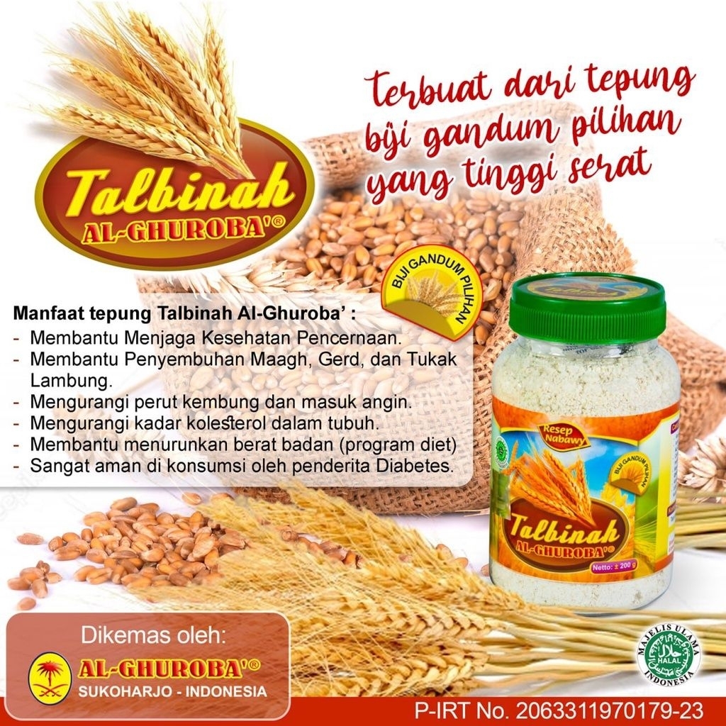 

Tepung Talbinah Al-Ghuroba 200gr