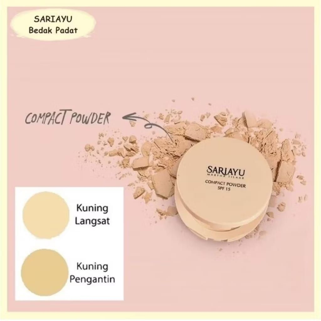 Sariayu Compact Powder SPF 15 - Bedak Padat Sariayu