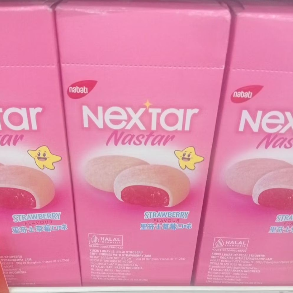 

Nextar Nastar Strawberry Jam Nabati 90g
