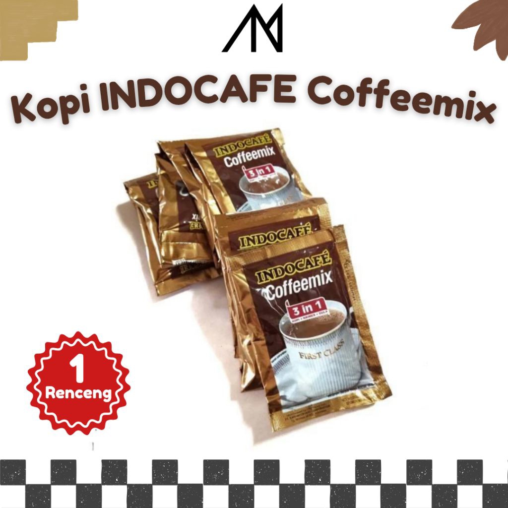 

INDOCAFE COFFEE MIX 3 IN 1 20gr (10pcs)