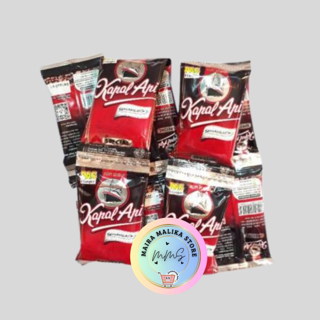 

Kopi kapal api tanpa gula 1 renceng (10 pcs) @6,5gram