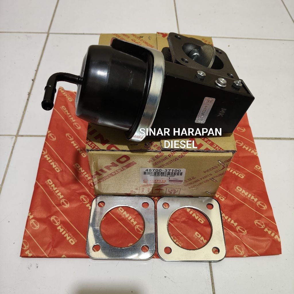 EXHAUST BRAKE VALVE ASSY TOYOTA DYNA HINO DUTRO ASLI HOP 4700-37100