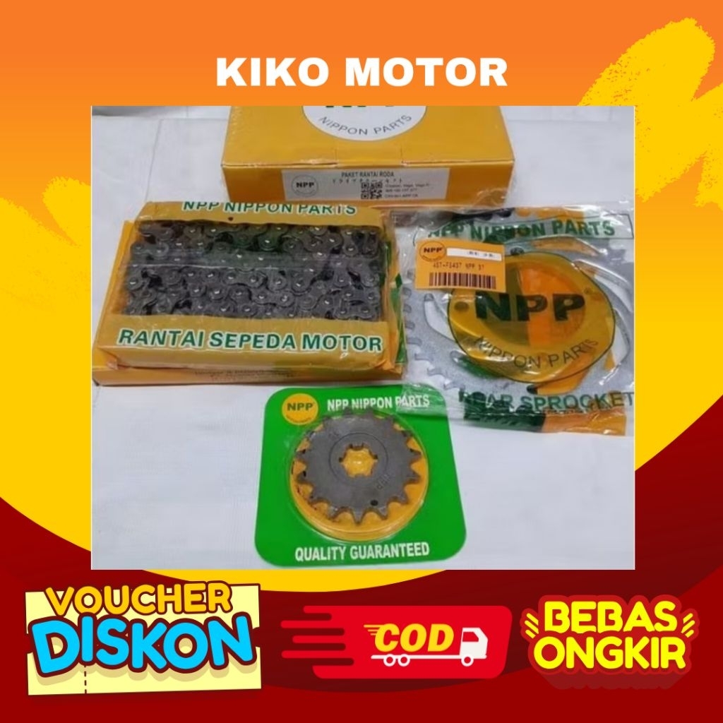 GEAR GER SET CRYPTON VEGA R LAMA NPP