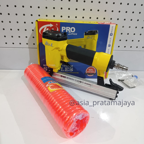 

Mesin Staples Tembak Angin F30 1022J Mesin Staples Paku Tembak Angin Air Nailer Stapler Gun F 30 1022 J H&L PRO Alat Staples Tembak Jok Motor Sofa Kayu Furniture