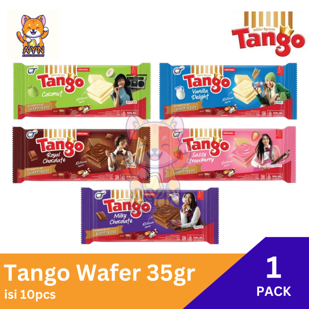 

Tango Wafer 35gr [ 1 pack isi 10 pcs ]