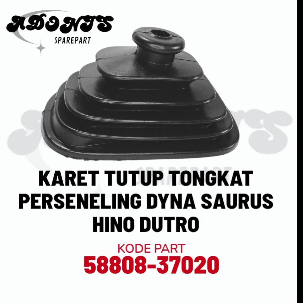 KARET TUTUP TONGKAT TUAS GIGI PERSENELENG PERSENELING DYNA SAURUS HINO DUTRO