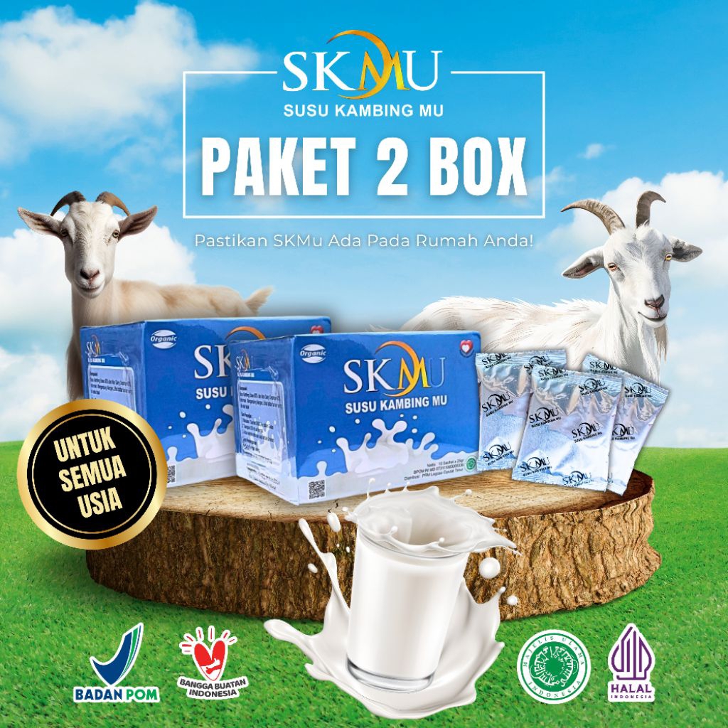 

SKMu Susu Kambing Organik Muhammadiyah Original 2 Box