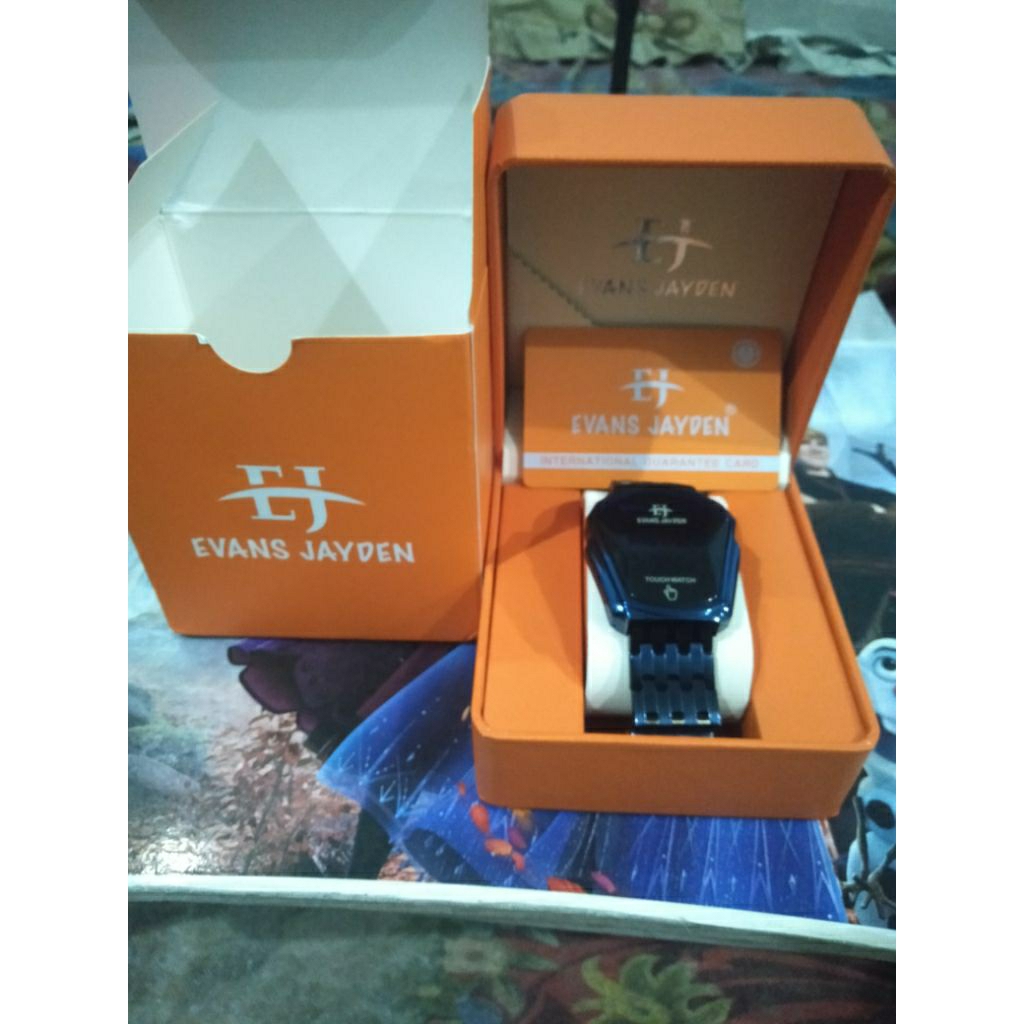 Jam Tangan Original Evans Jayden 9953 100% + Kartu Garansinya Masih Ada(Pemakaian 1x)
