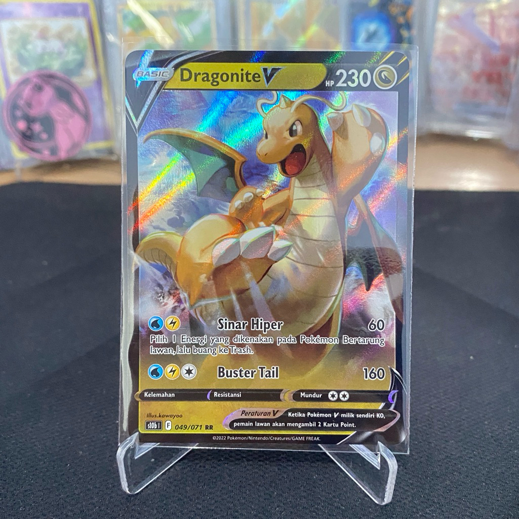 Dragonite V 049/071 TCG Pokemon Indonesia