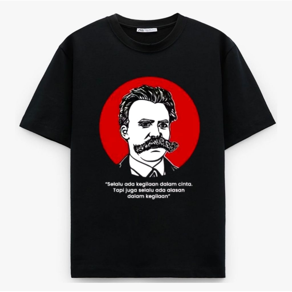 KAOS FRIEDRICH NIETZSCHE FILSUF PENULIS PROSA SPONSOR