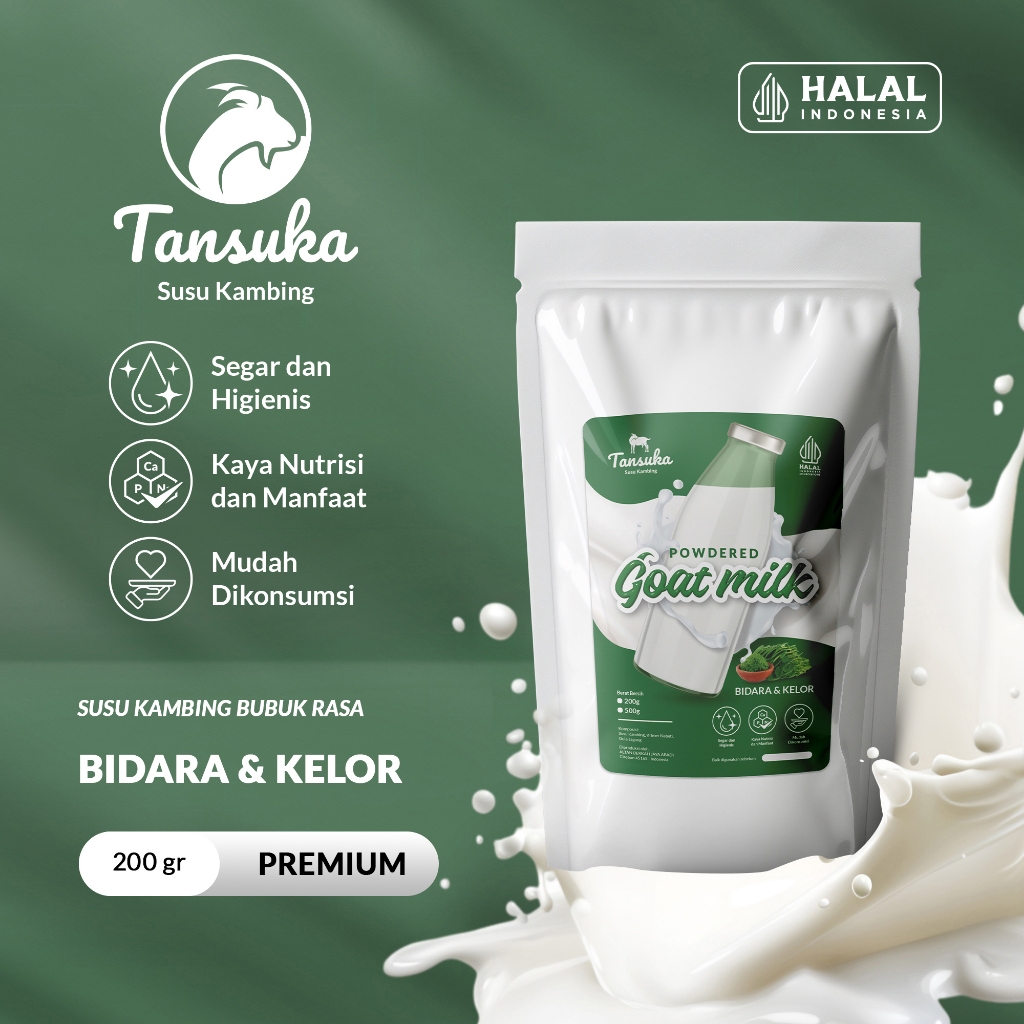 

Tansuka Susu Kambing Etawa Premium 200g Rasa Bidara Kelor