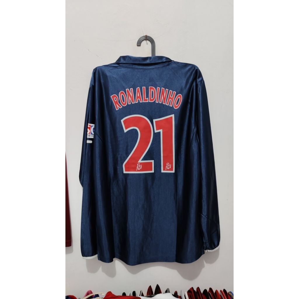 jersey Retro PSG Ronaldinho size Xl