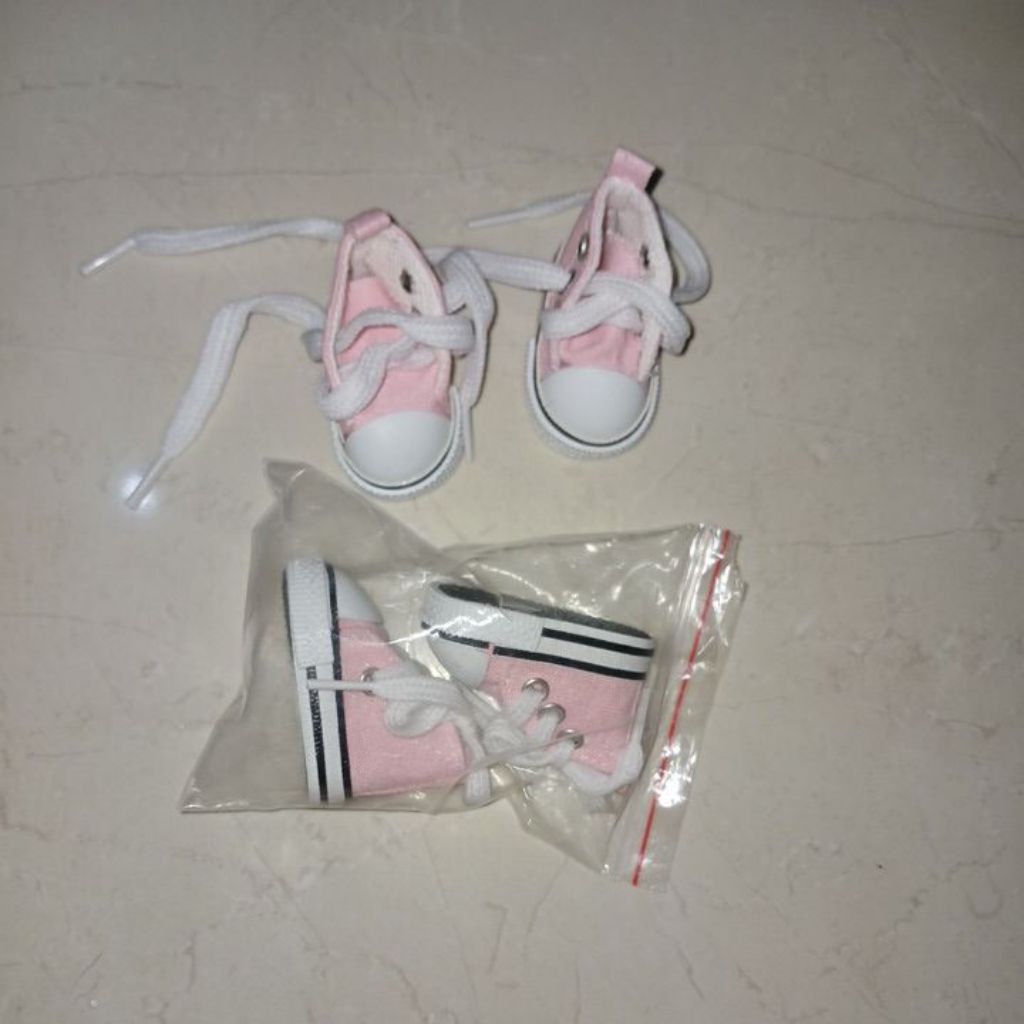 Aksessoris doll sepatu boneka 20cm pink New
