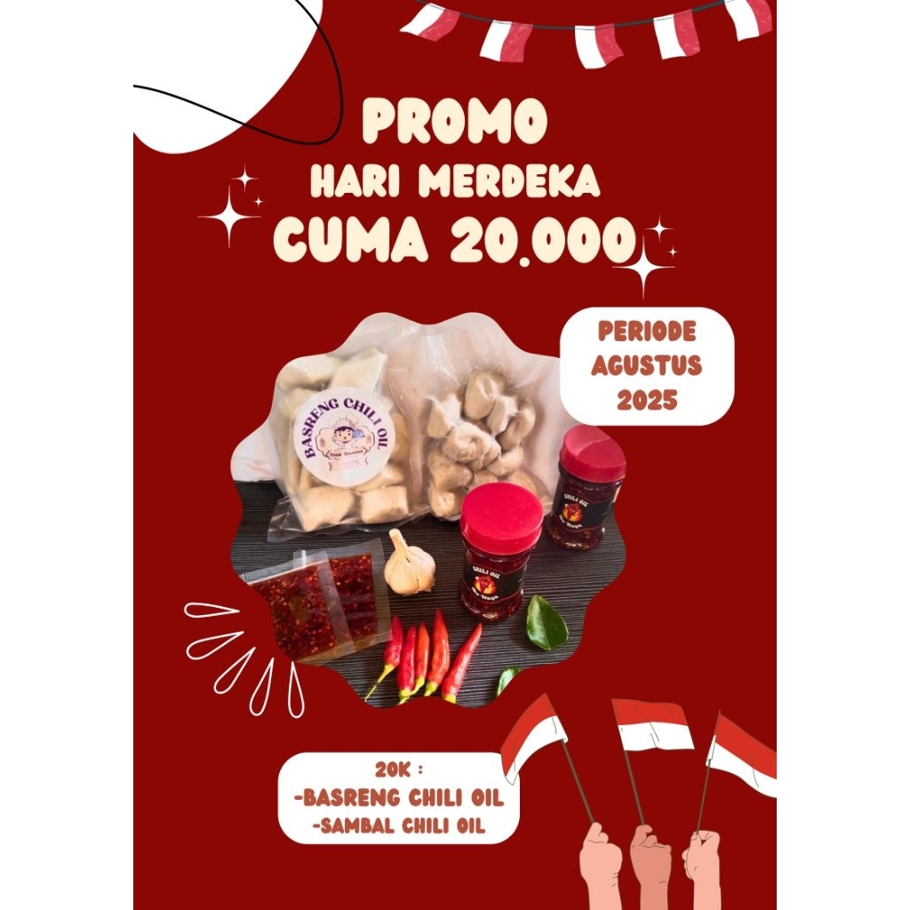 

PROMO HARI MERDEKA 20K