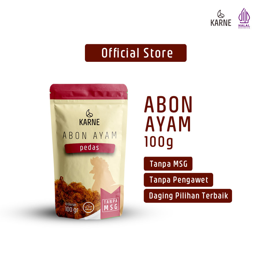 

[PREMIUM] Karne - Abon Ayam Pedas, Non MSG
