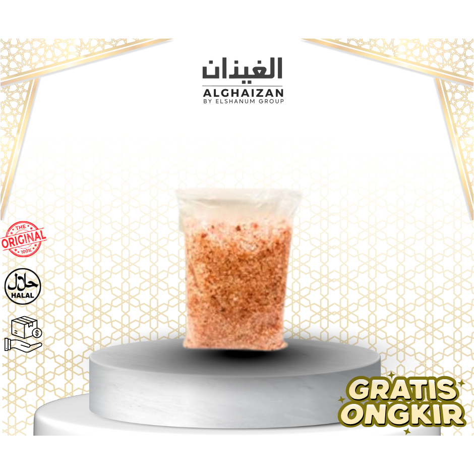 

Himayalan salt crystal 1kg / Himalayan Salt Pink / Garam Pink Salt / alhaizan ghaizan pusat