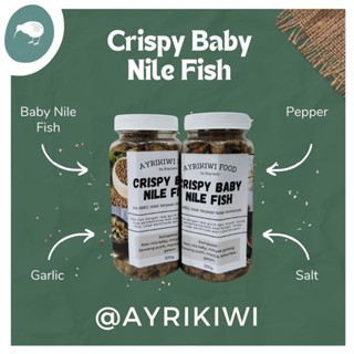 

Crispy Baby Fish / Ikan Krispi Snack Teman Makan Nasi 200gr
