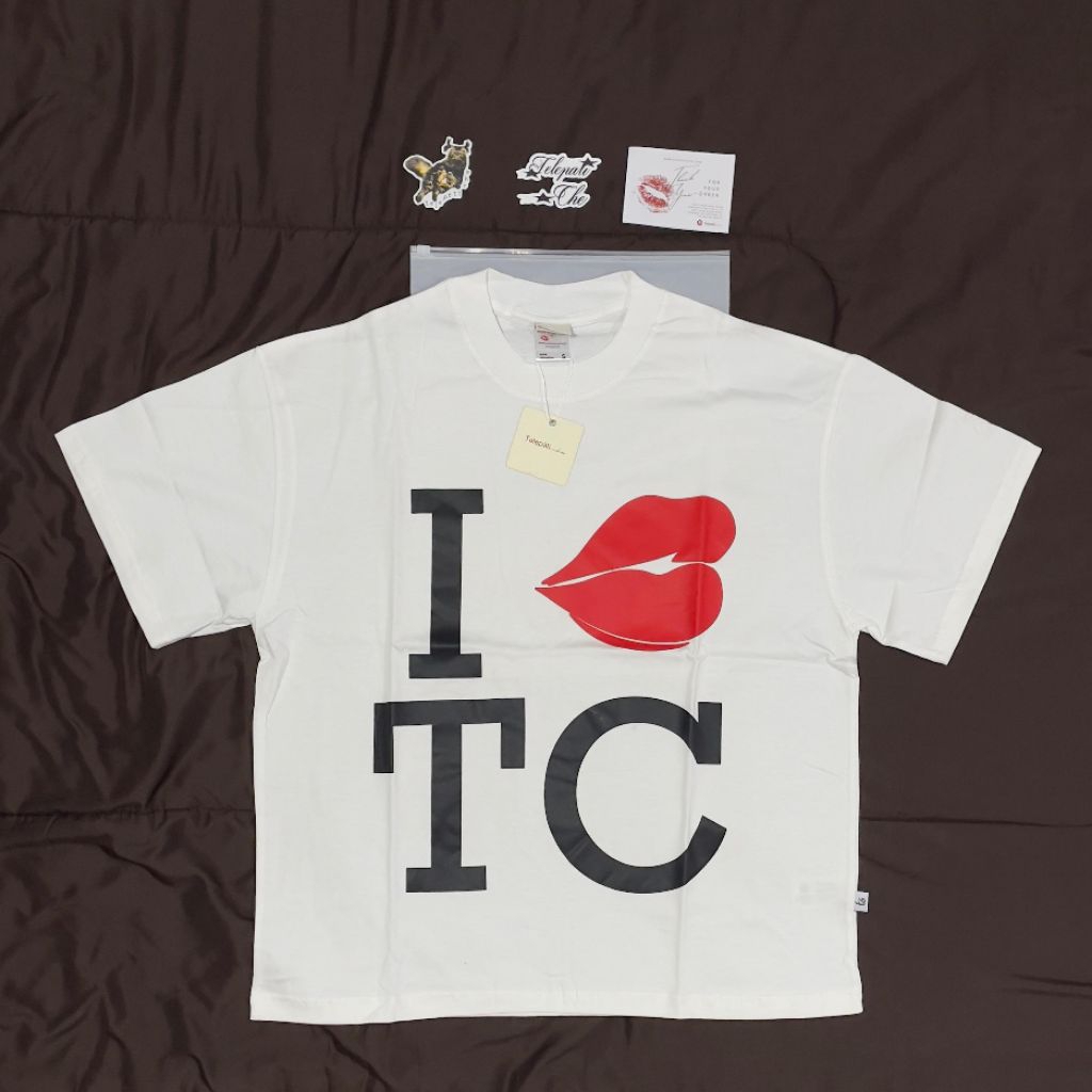 T-SHIRT TELEPATI.CHE I KISS TC