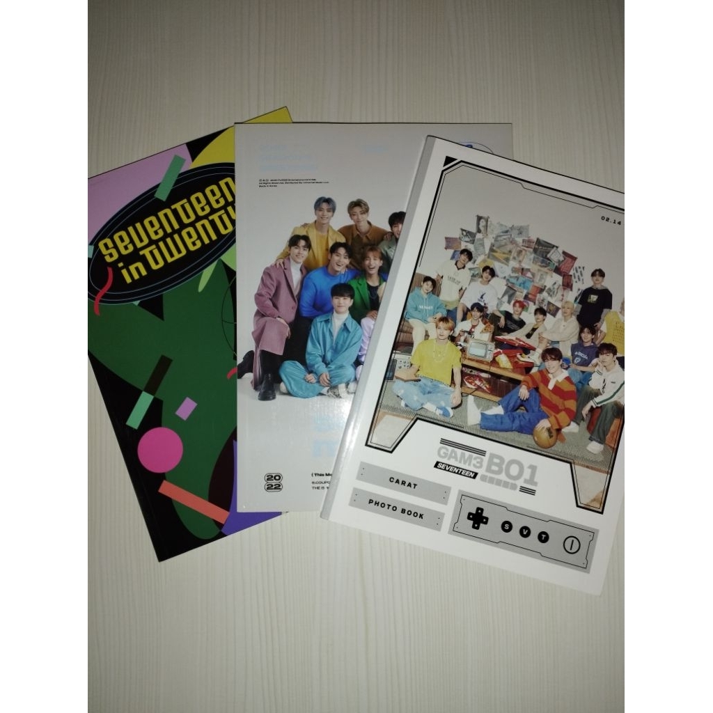 Seventeen Photobook Magazine 6th 7th Gen Generation Carat Membership Kit Game Boi Mingyu Wonwoo Minw