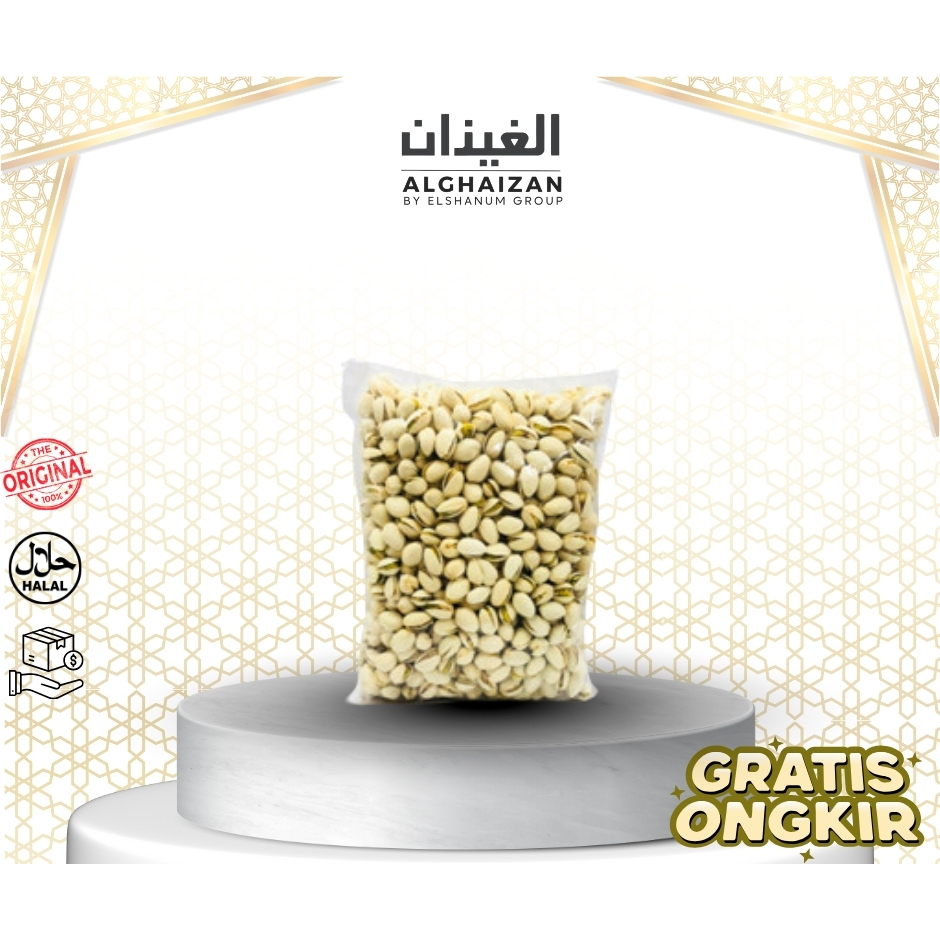 

Kacang Pistachios 500gr / Kacang Arab Pistachio / Oleh Oleh Haji / Kacang Arab / Kacang Ketawa