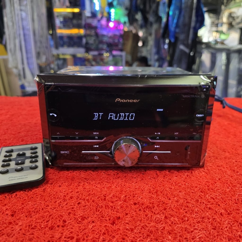 Head Unit Pioneer FH-S505BT Bluetooth USB CD Aux Radio FM AM ex Honda BRIO MOBILIO 2020-2022