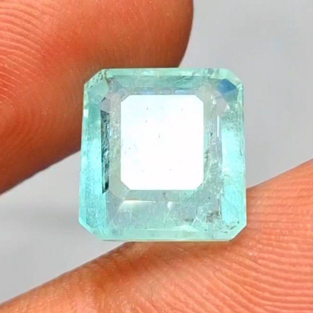 Natural Emerald Beryl 3.78ct Afghanistan Panjshir CE - Insignificant Super Crystal Rare Item Id Card