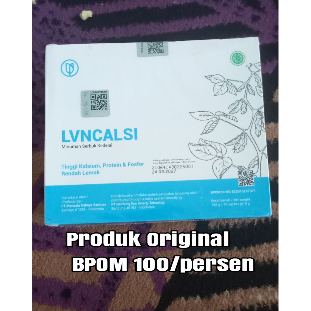 

LVN CALSI merupakan minuman serbuk kedelai