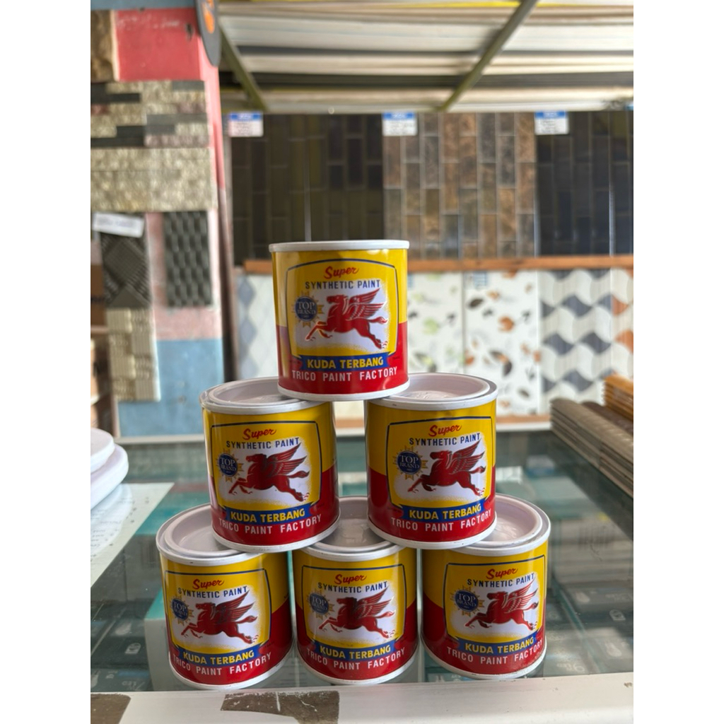 

CAT KUDA TERBANG KALENG KECIL 100ML - CAT KAYU BESI BY TRICO PAINT
