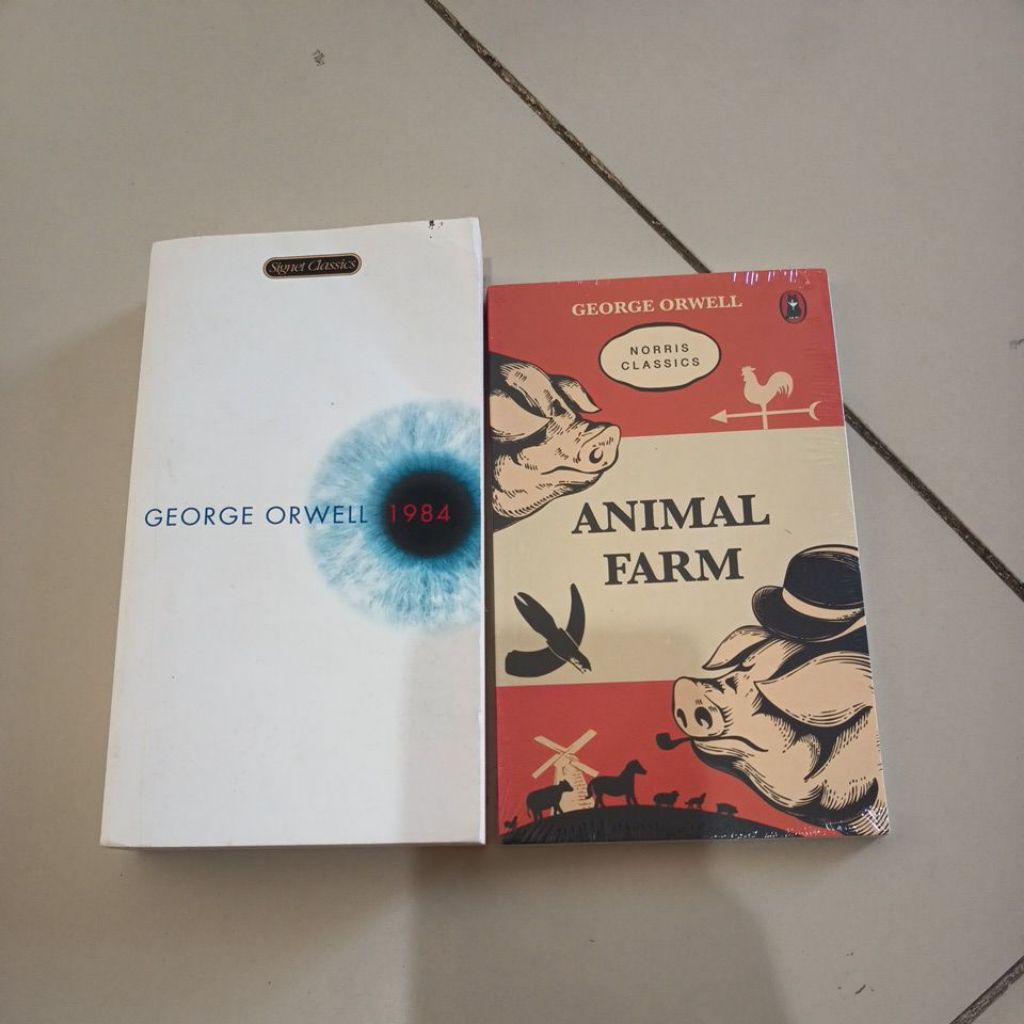 SATUAN 1984 George Orwell preloved original bahasa Inggris