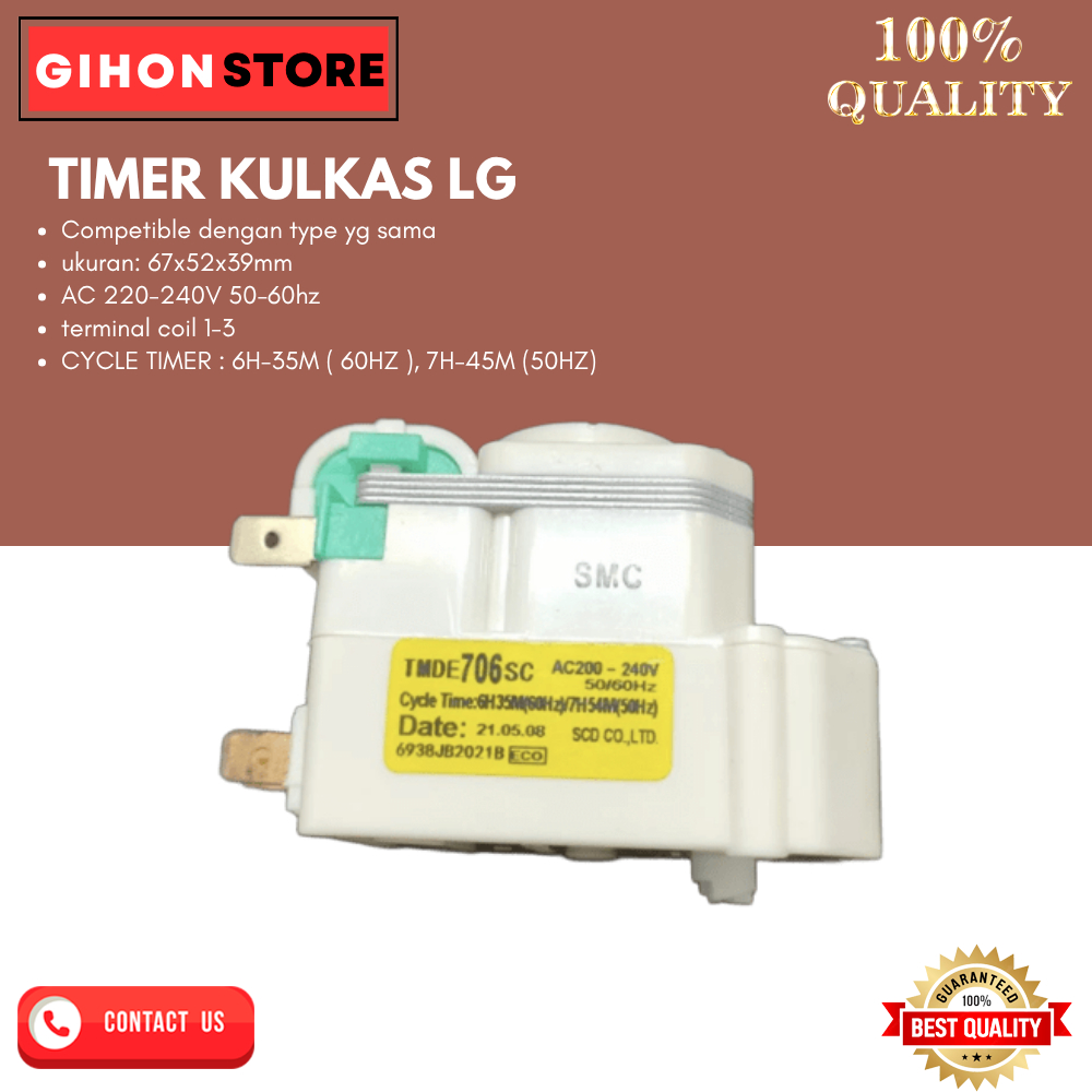 TIMER KULKAS LG