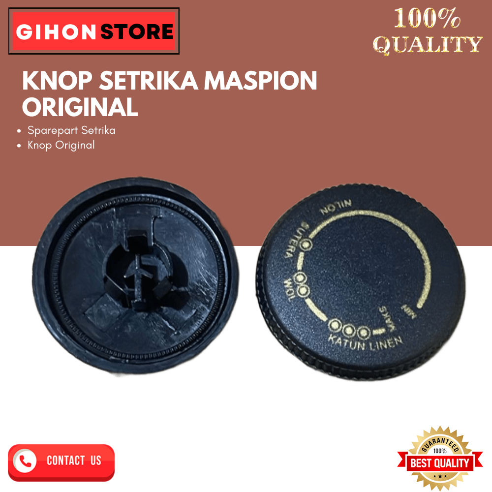 KNOP SETRIKA MASPION ORIGINALL