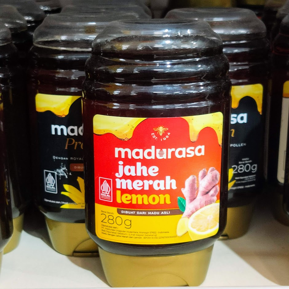 

MADURASA Jahe Merah Lemon 280gr