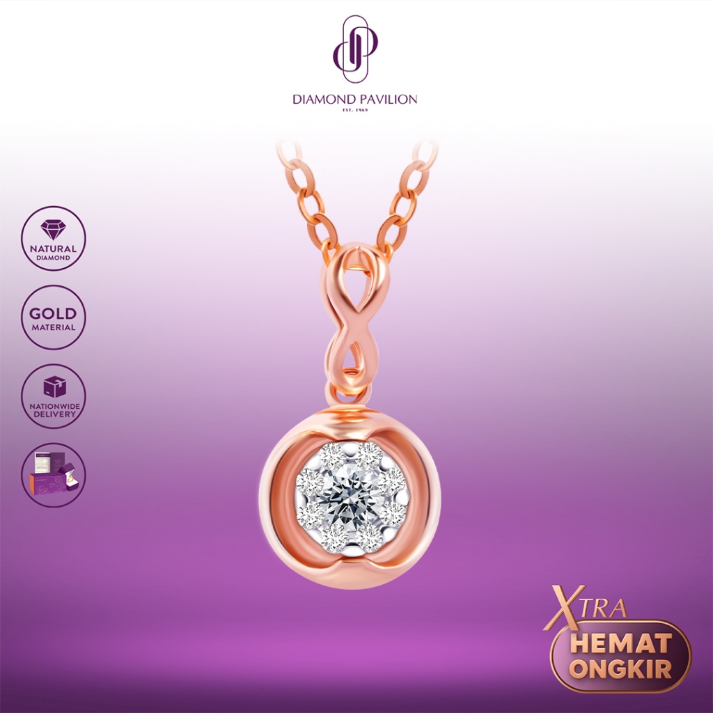 Diamond Pavilion Liontin Berlian Leona Pendant