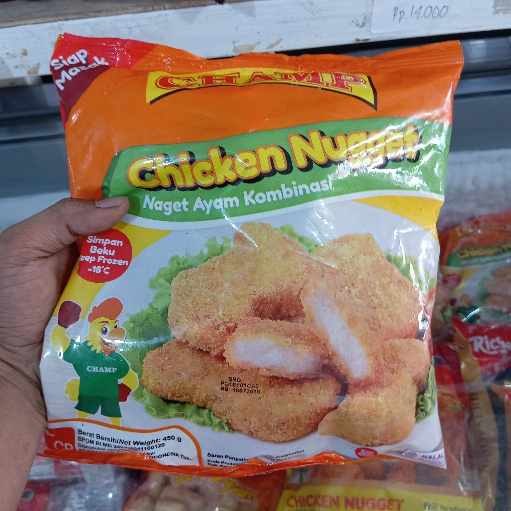 

Nugget Cham ayam 450gr