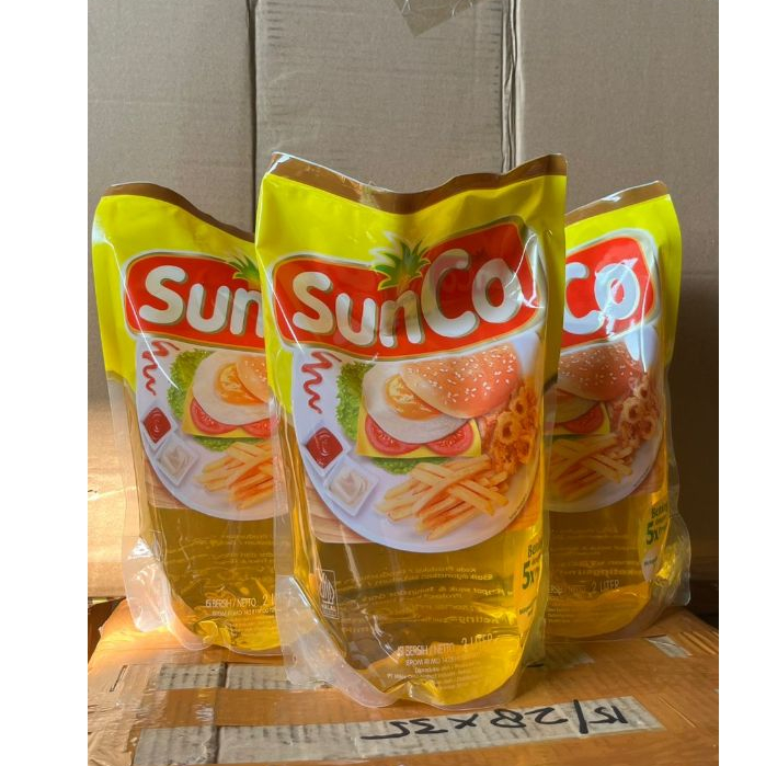 

Minyak goreng sunco 2 liter isi 3 pcs