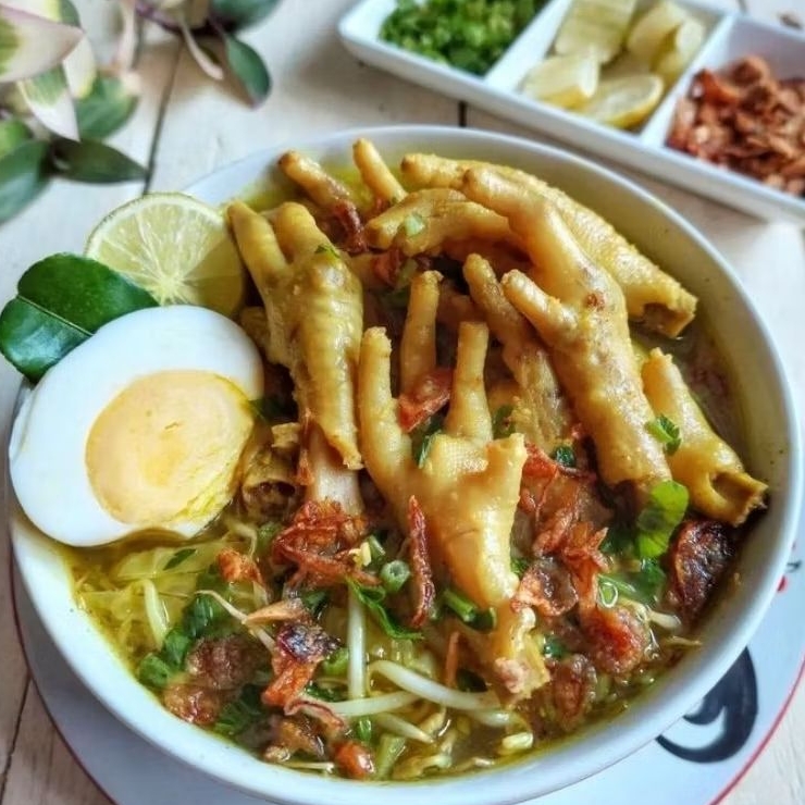 

Soto Ceker Porsi Besar