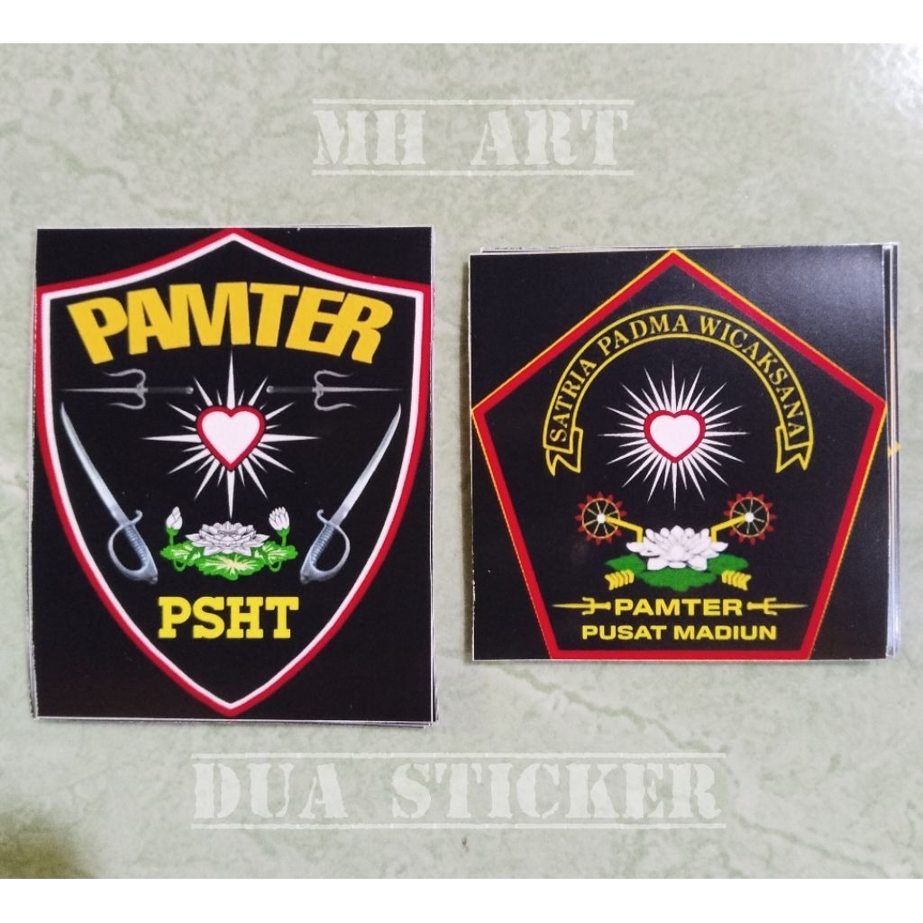 Sticker PAMTER PSHT & Gant Kunci