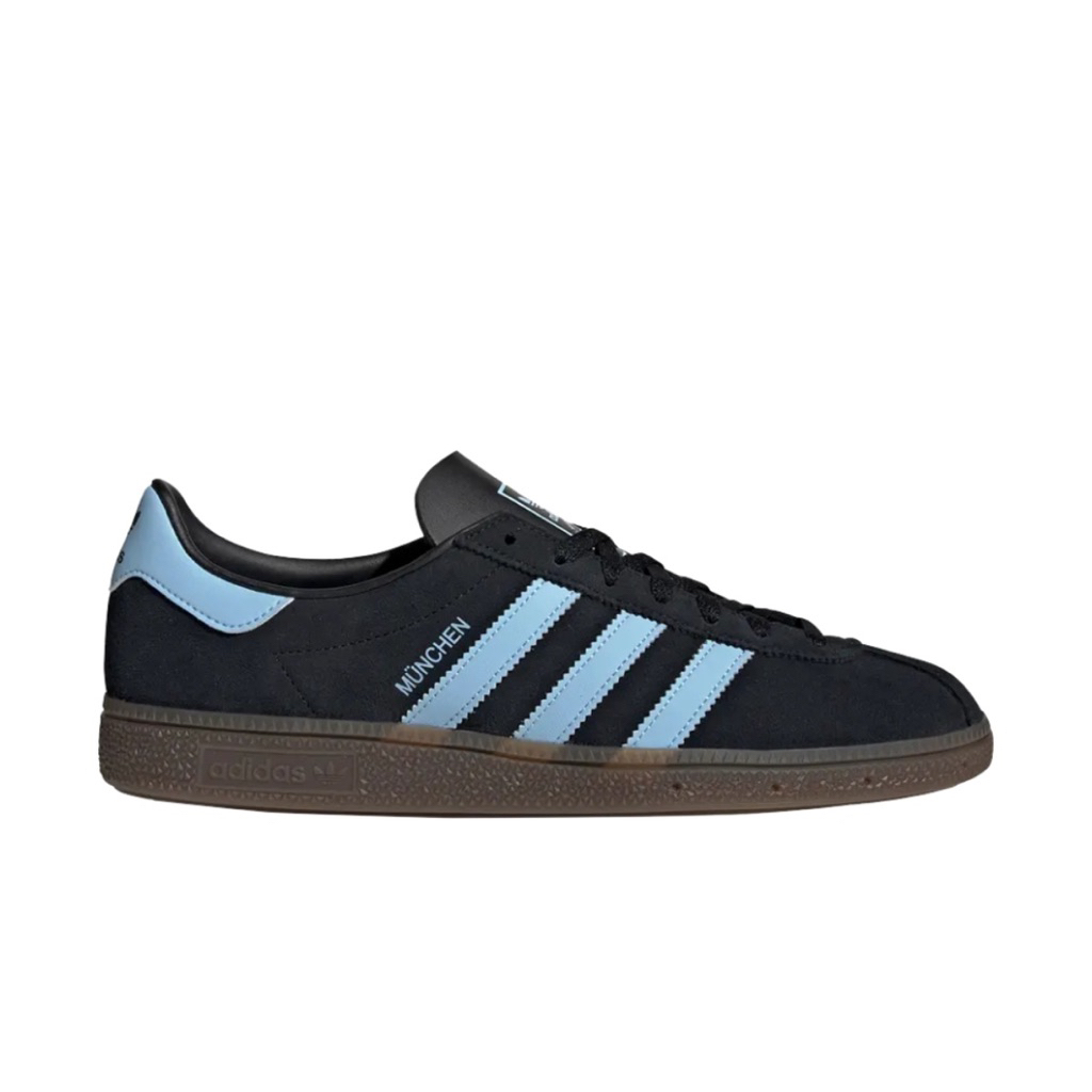 ADIDAS MUNCHEN EXCLUSIVE BLACK BLUE SKY BNIB RESMI JR3903