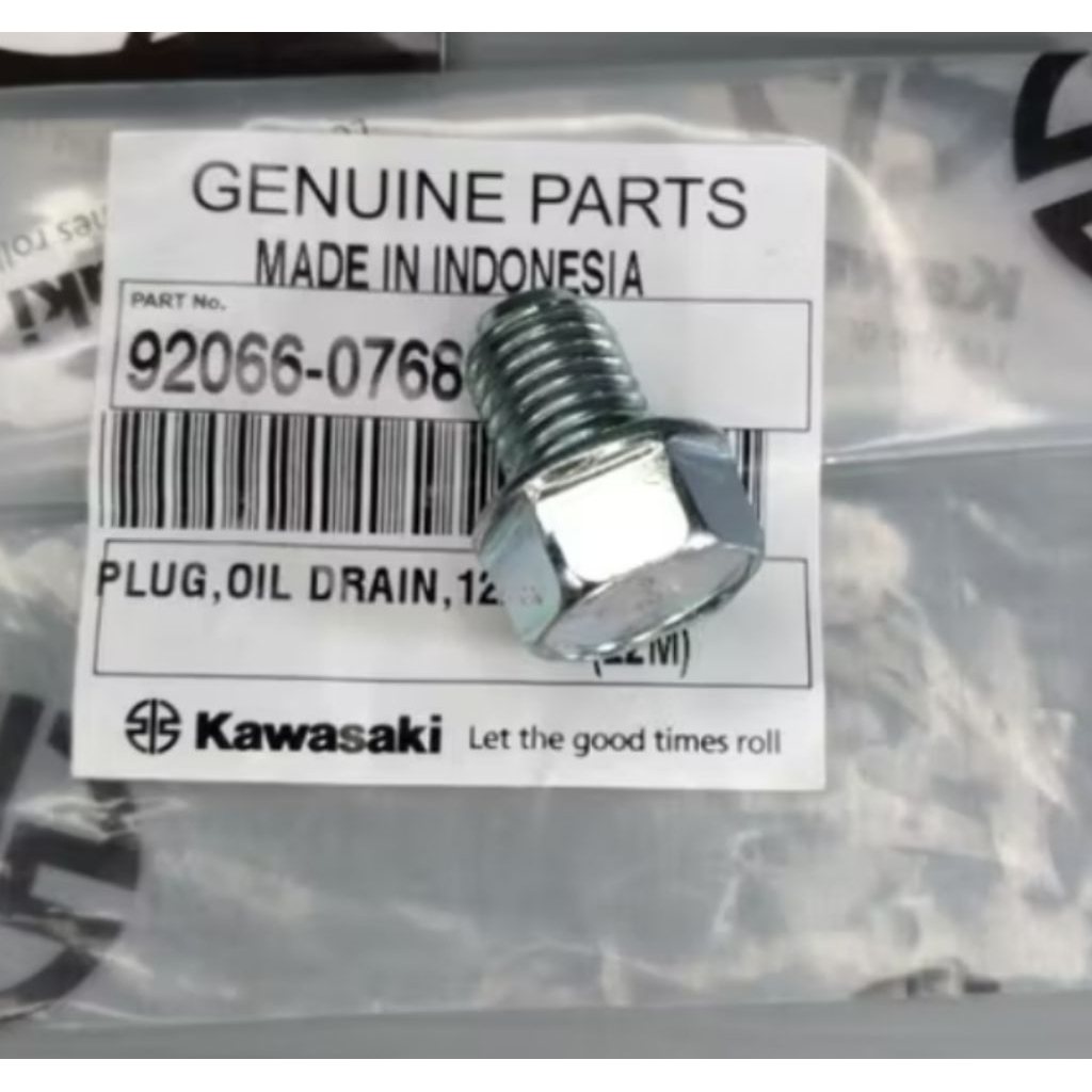 baut tap pembungan oli W175 KLX 140 KLX 230 KLX 150 kaze blitz ZX130 Original