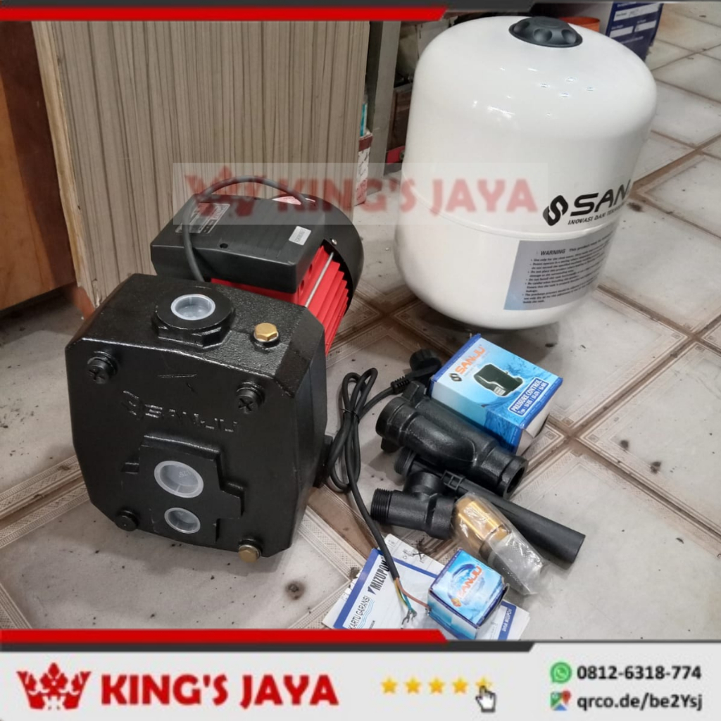 Pompa Air Jet Pump SANJU SJ-505 Jetpump Otomatis Sumur Dalam SJ505