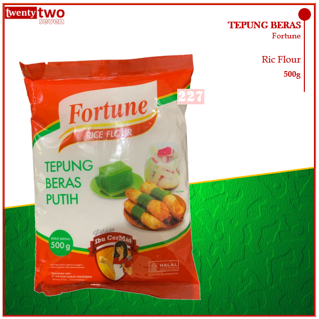 

Fortune Tepung Beras Putih White Rice Flour 500gr