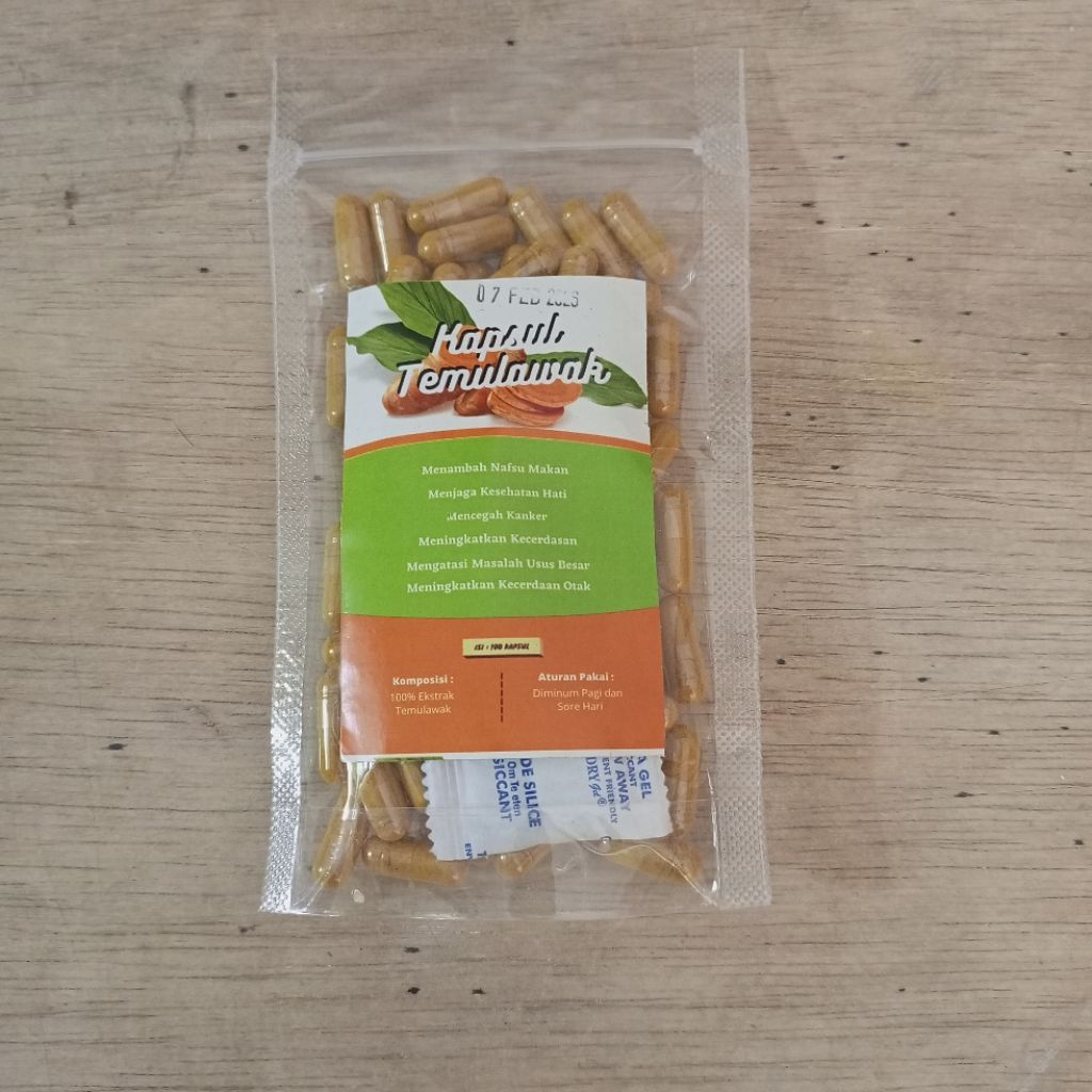 

jamu tradisional kapsul temulawak herbal isi 100 penambah nafsu makan ,menjaga kesehatan hati dan mengatasi masalah usus besar