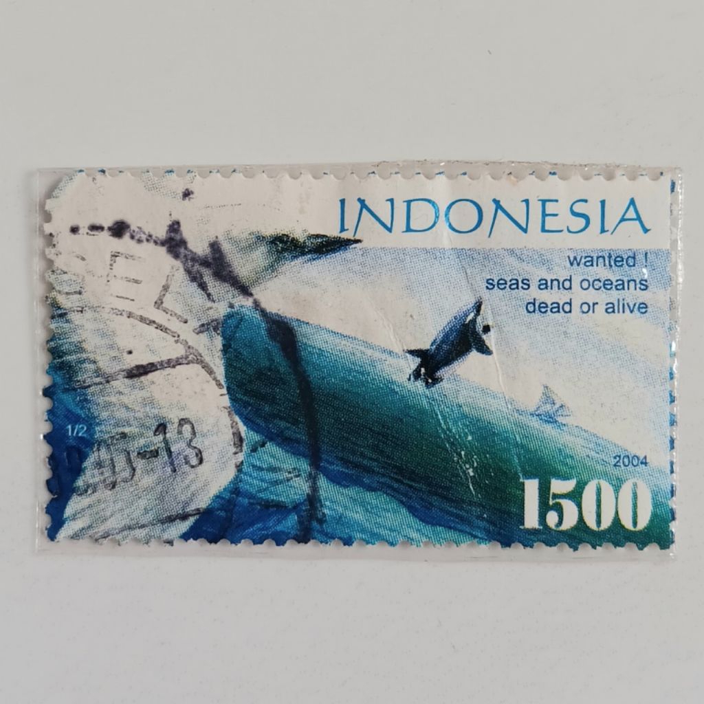 

(AD) Perangko Indonesia 2004 Peduli Lingkungan (1/2) Used