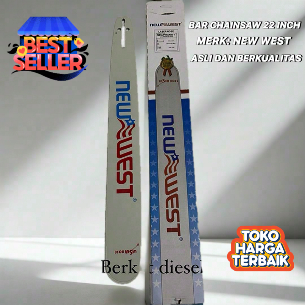 GUIDE BAR CHAINSAW / SENSO NEW WEST BAR 22 INCH CHAINSAW