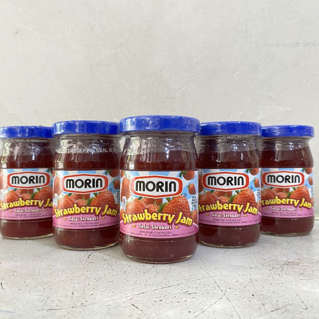 

Morin strawberry jam 170 gram | morin selai strawberry | selai stroberi | selai strawberry morin